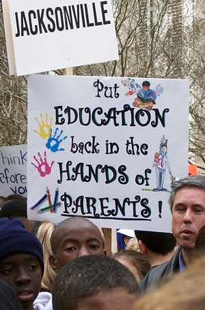 Jeb Bush at Voucher Rally
