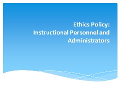 Standards of Ethical Conduct video cover